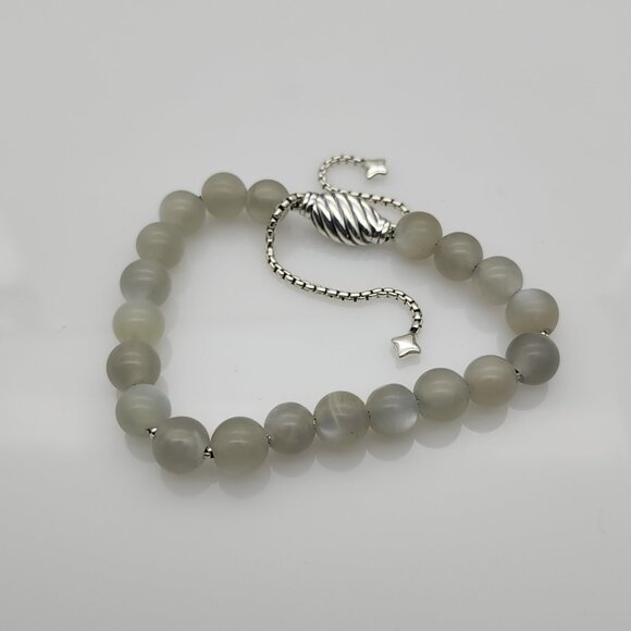 David Yurman Moonstone Women's Bead Bracelet - Picture 2 of 4